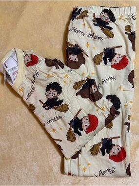 Harry Potter Kids Character Pajama Set Size 9 NWT